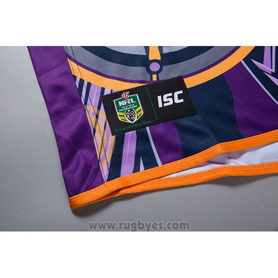 Camiseta Melbourne Storm Rugby 2018-19 Conmemorative